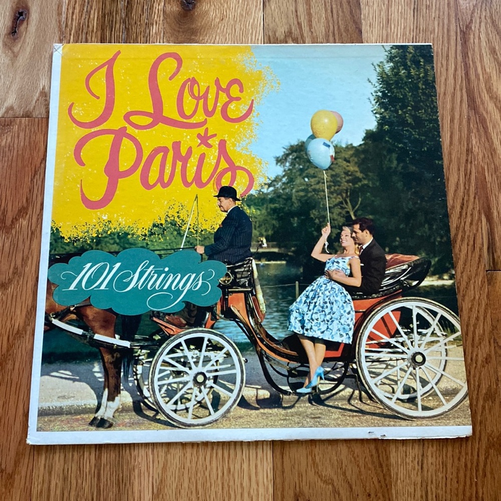 I Love Paris 101 Strings Vinyl Record